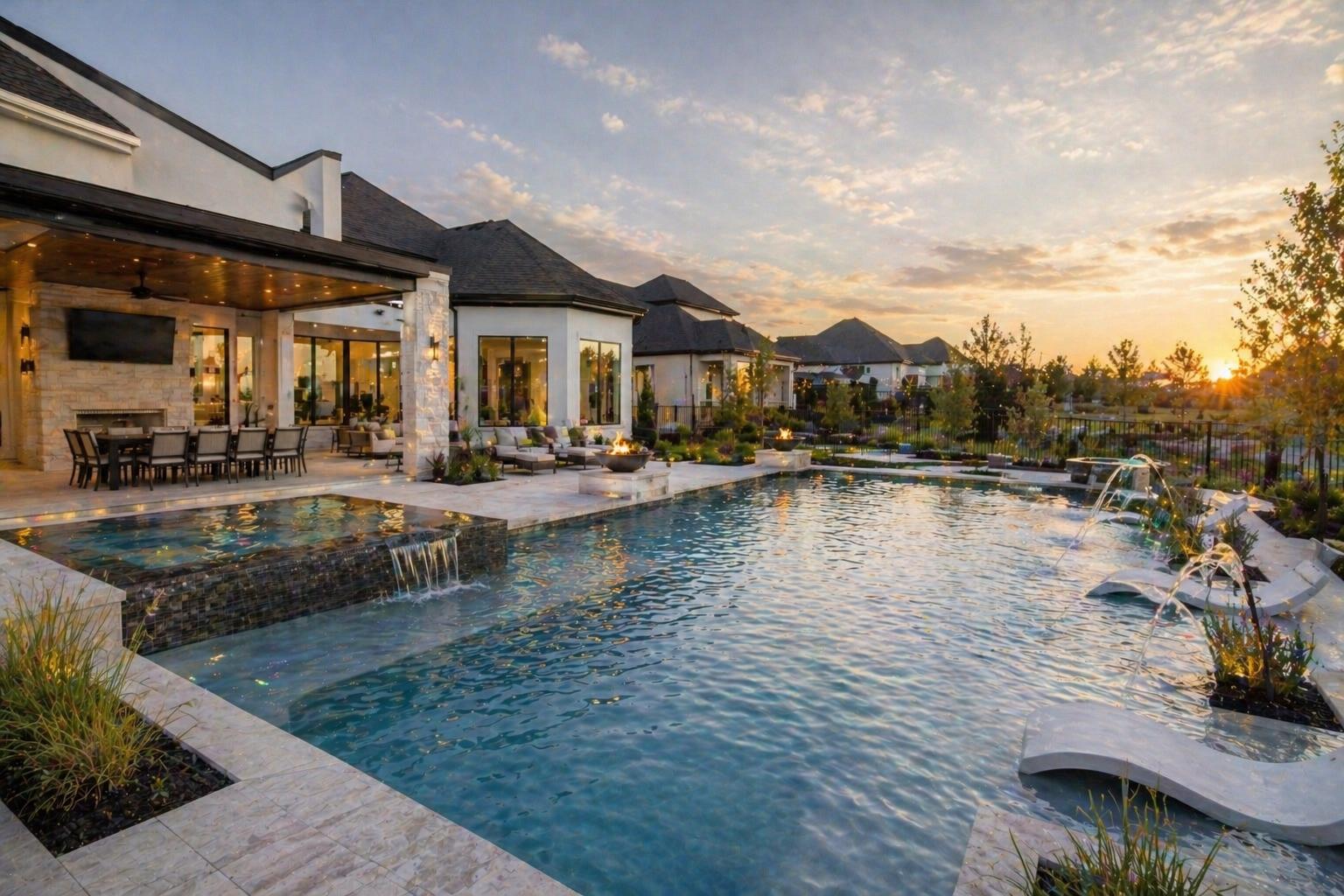 weekly pool service in Frisco, Texas