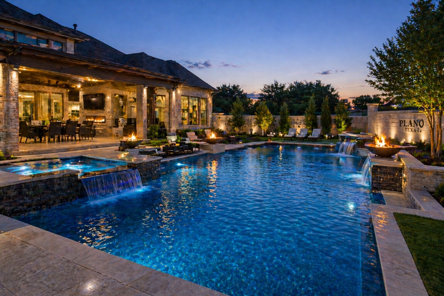 weekly pool service in Plano, Texas