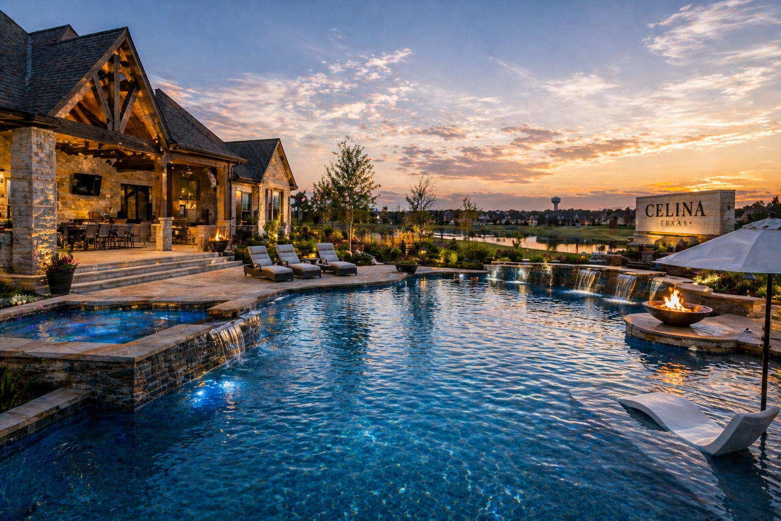 weekly pool service in Celina, Texas