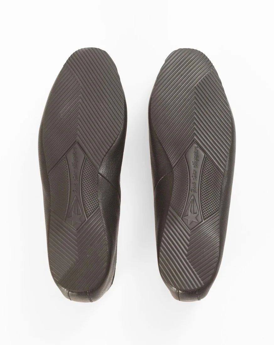 Five Star Slipper black sole designed in New Zealand.jpg