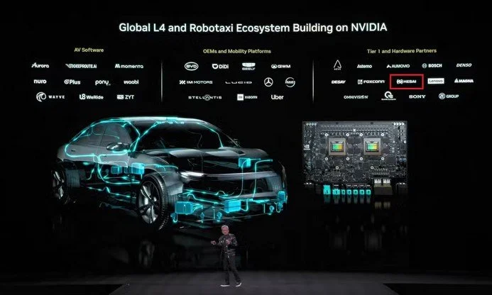 Hesai Group expands LiDAR partnership with Nvidia