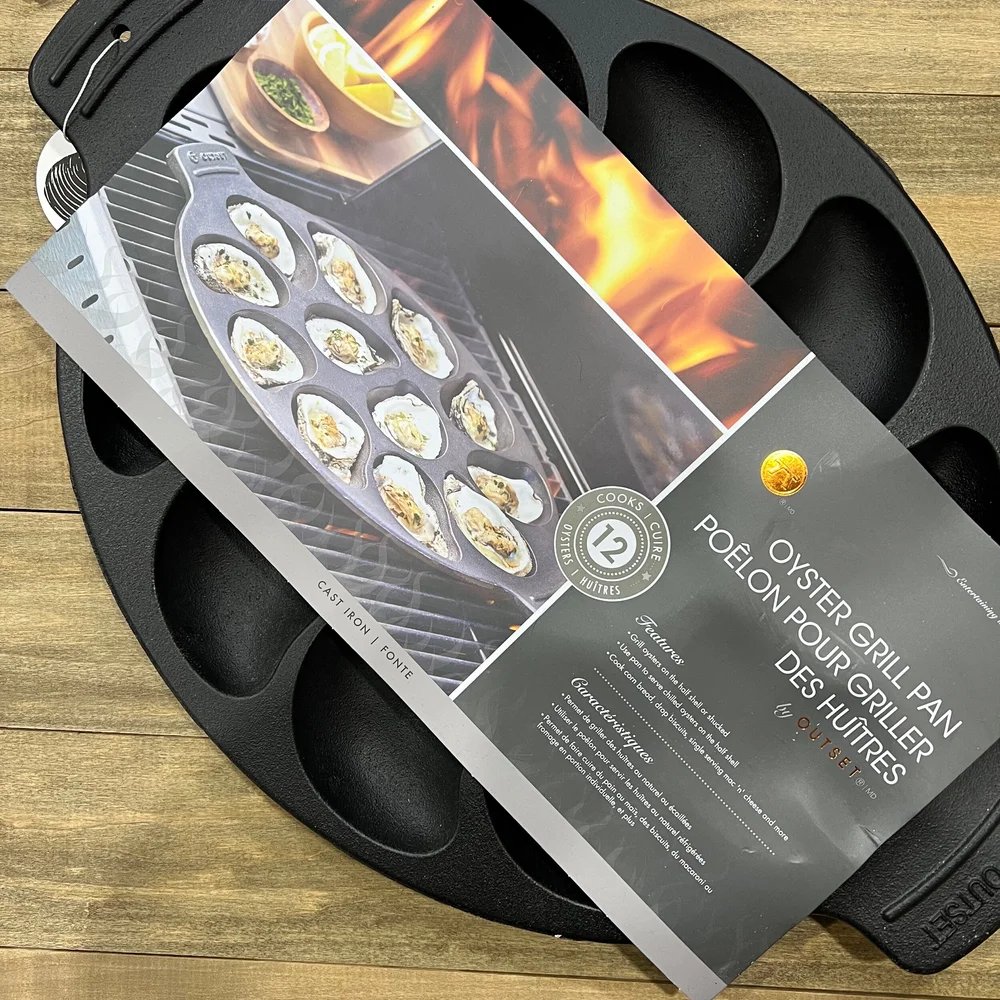 Oyster Preseasoned Grill Pan