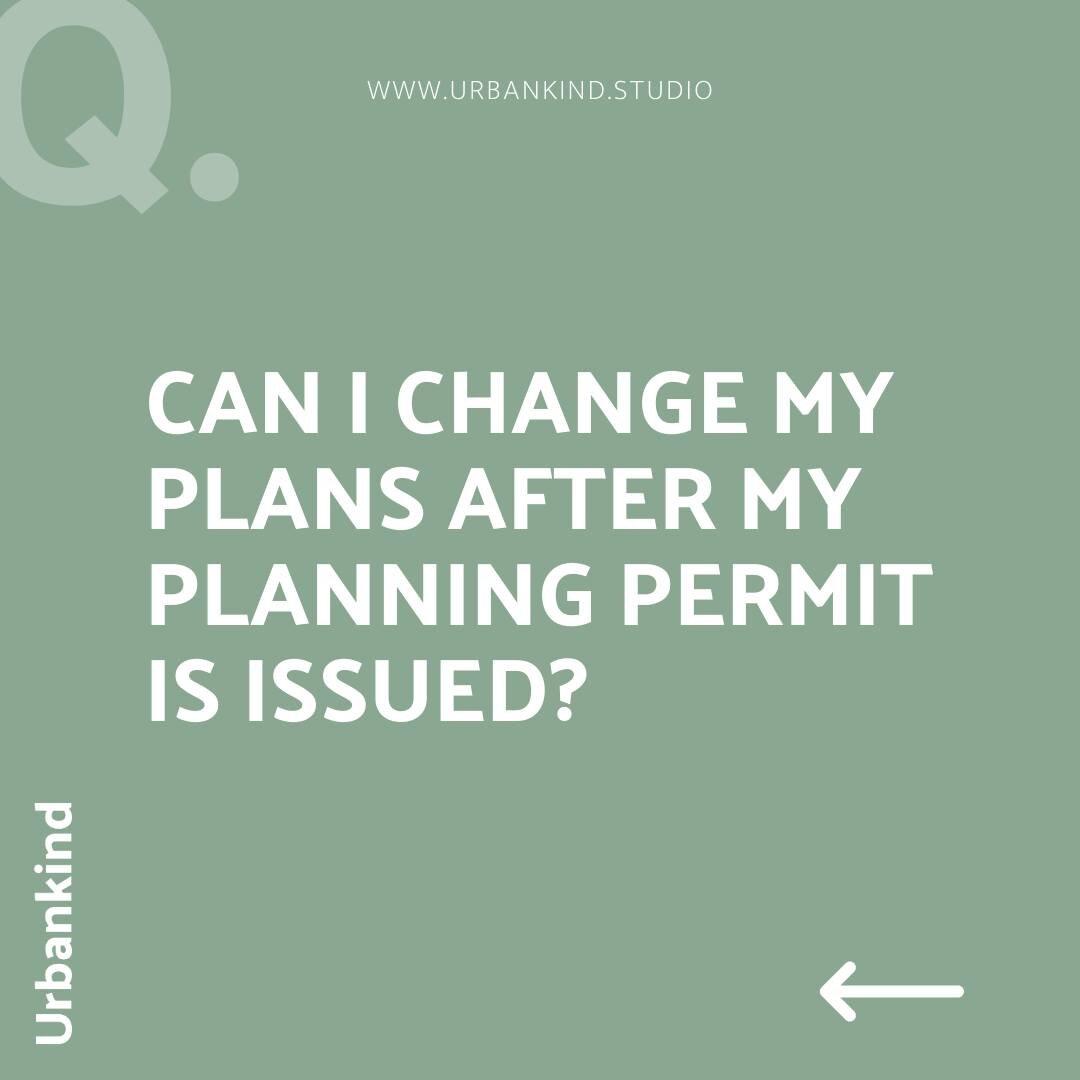 Yes! You can make changes but you need Council approval again.

Get the full details on our website, under Insights.

www.urbankind.studio
.
.
#urbandkind #townplanning #townplanners #vic #bendigo #coastal #permits #councilapproval #townplanner #aus