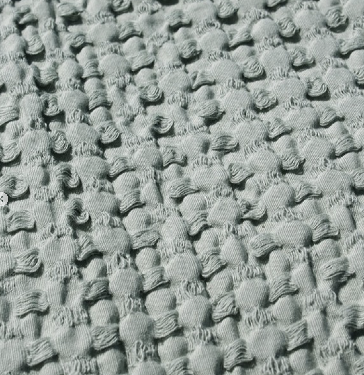 Ex display - 100% Cotton waffle bedspread