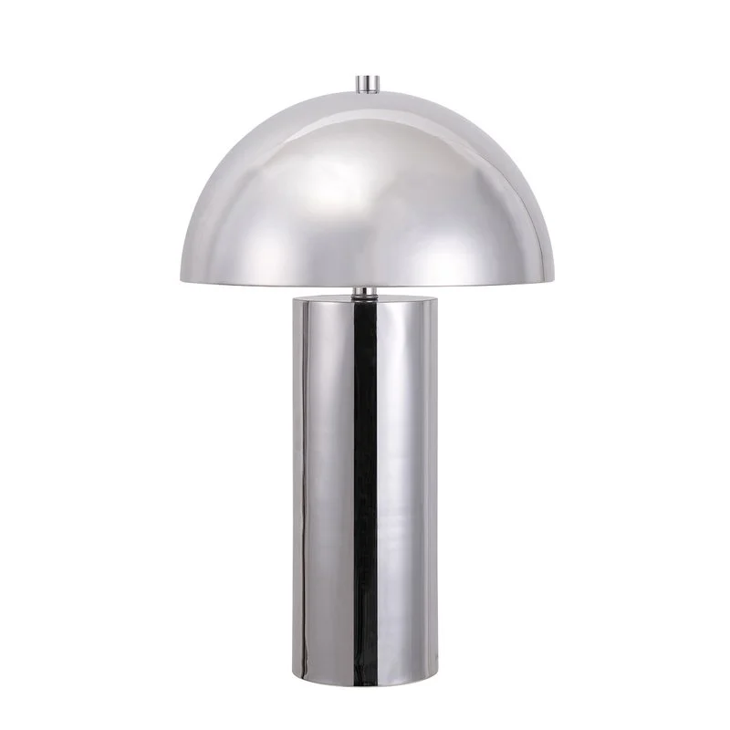 Silver Chrome Table lamp - Ex display