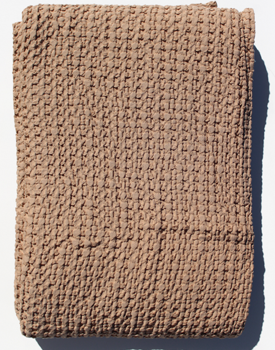 Ex display - Cinnamon 100% cotton bedspread