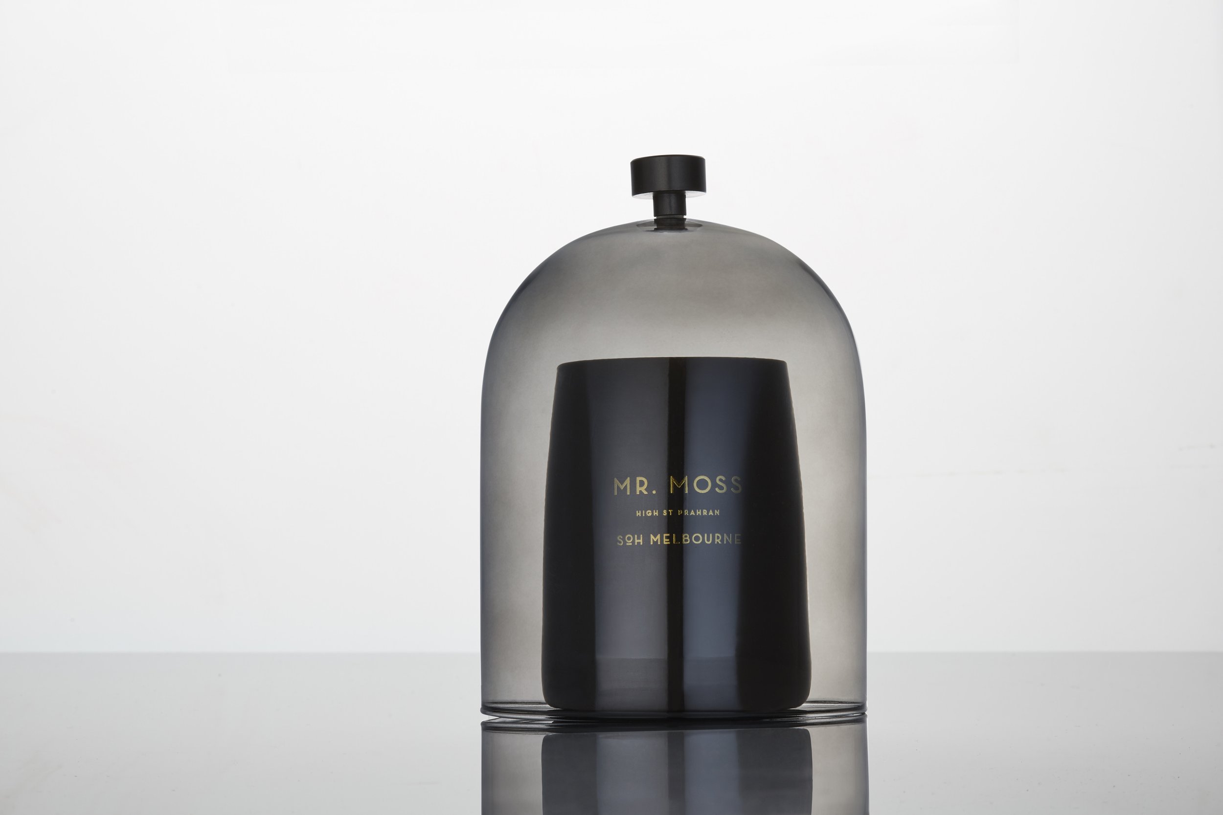 SOH Glass Cloche with dark tint
