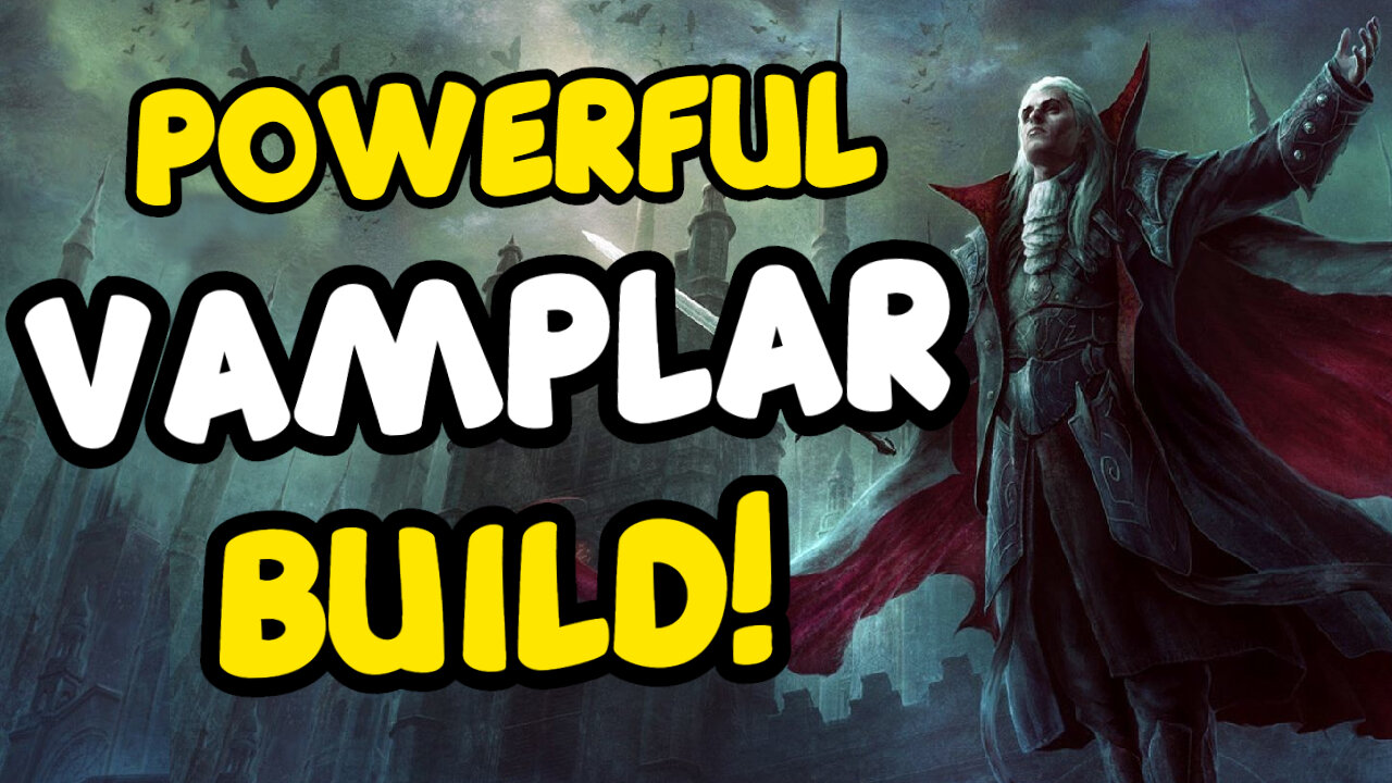 Magicka Templar VAMPIRE Build for ESO. 