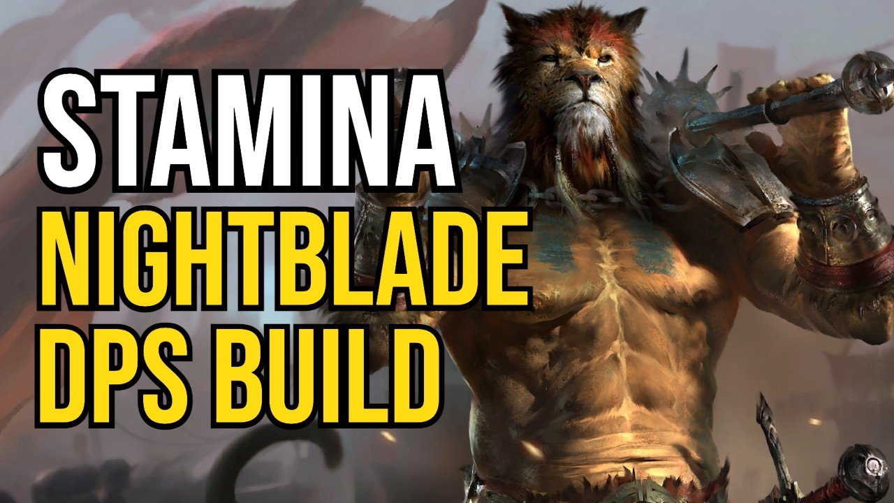 INSANE Stamina Nightblade PVE DPS Build