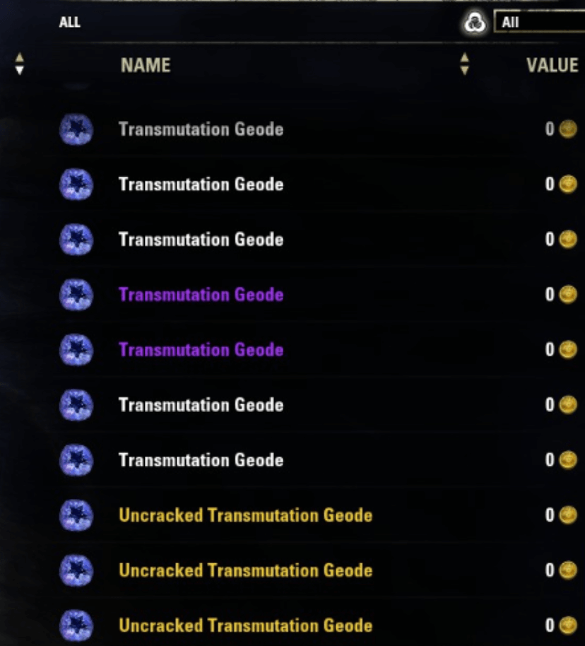 ESO Transmute Station Guide Hack The Minotaur
