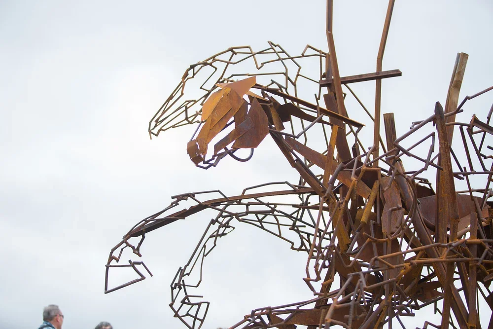 The Last Charge, Sculture by the Sea Bondi 2017, Photo: Gareth Carr