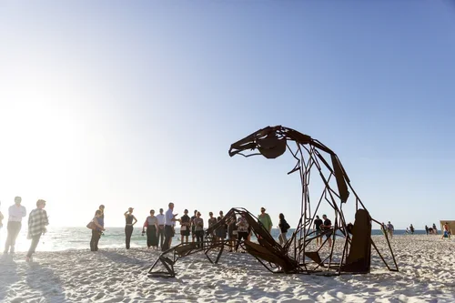 Transition, Winner, Sculpture by the Sea Cottesloe 2018, Photo: Hugh Sando