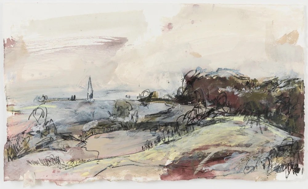 The wood vanished; pounded to pieces