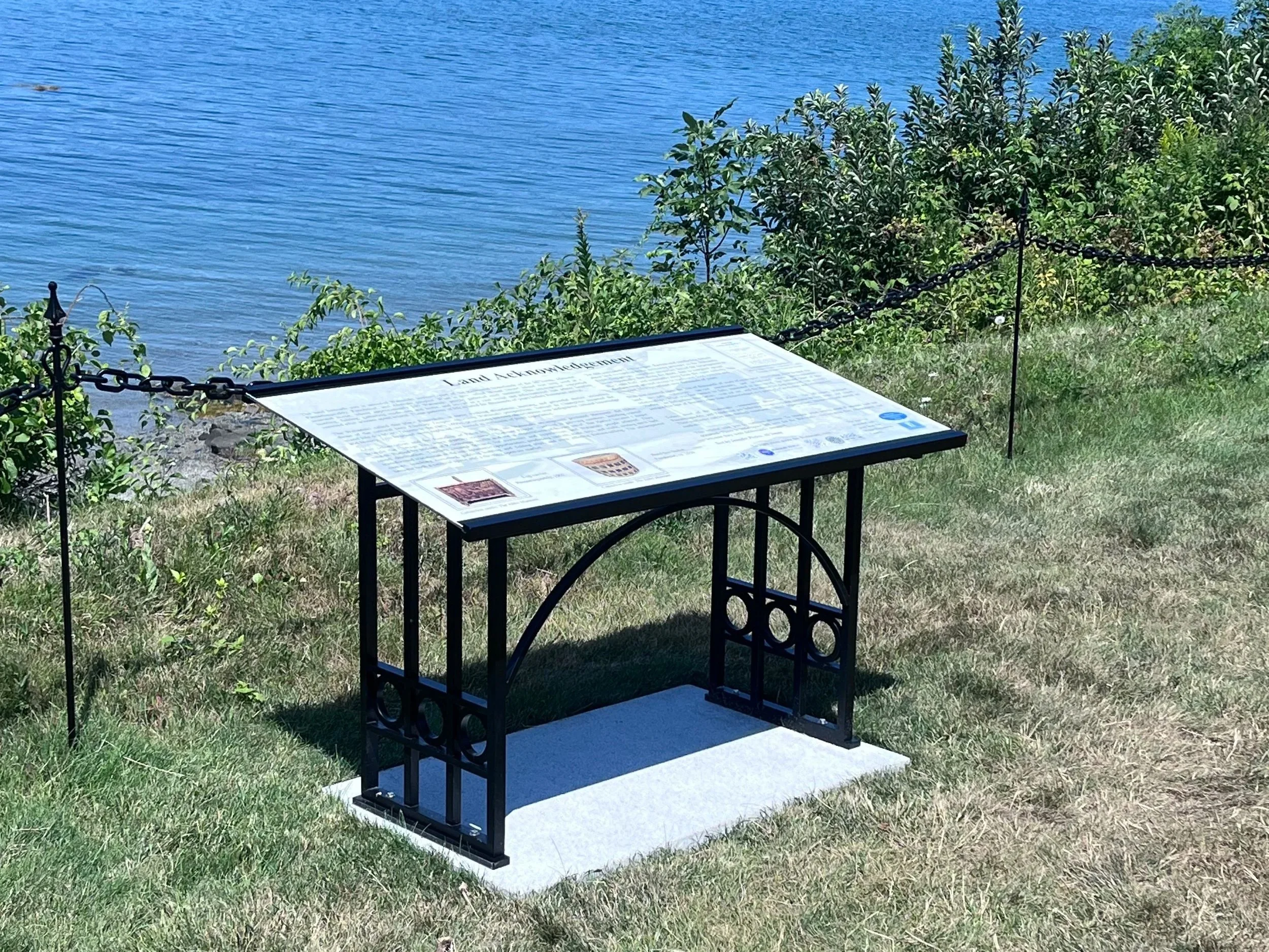Bar Harbor Historical Society Information Stands