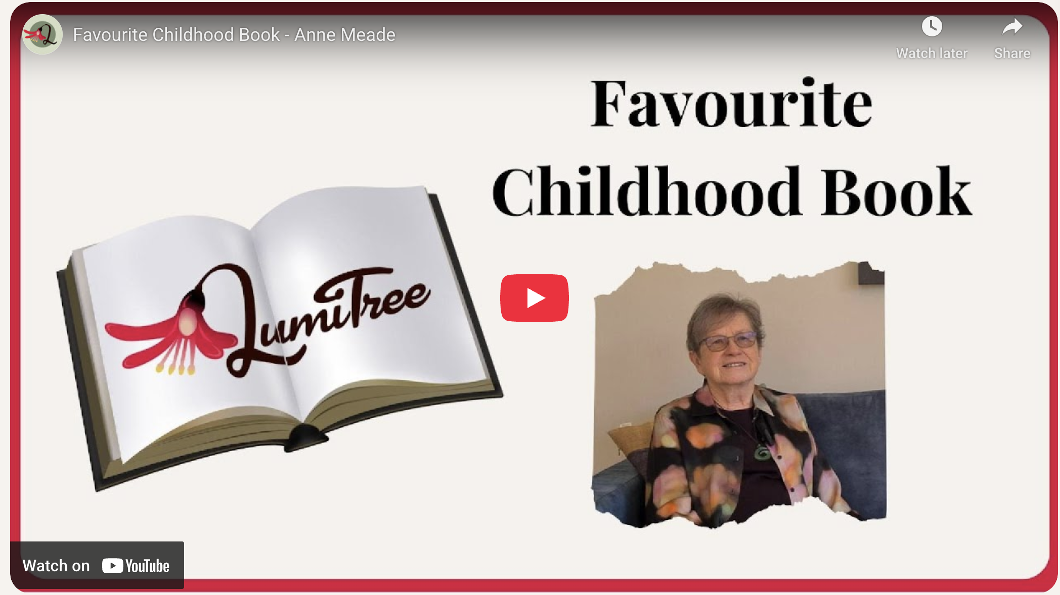 Favourite Book - Anne Meade