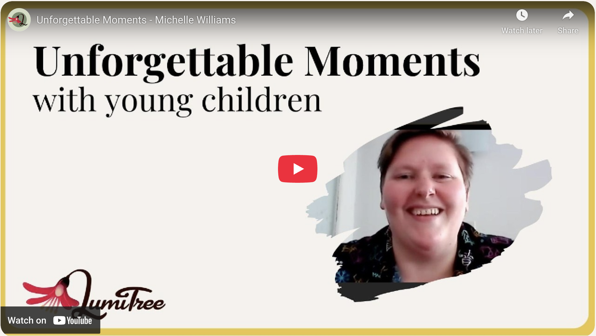 Unforgettable Moments- Michelle Williams