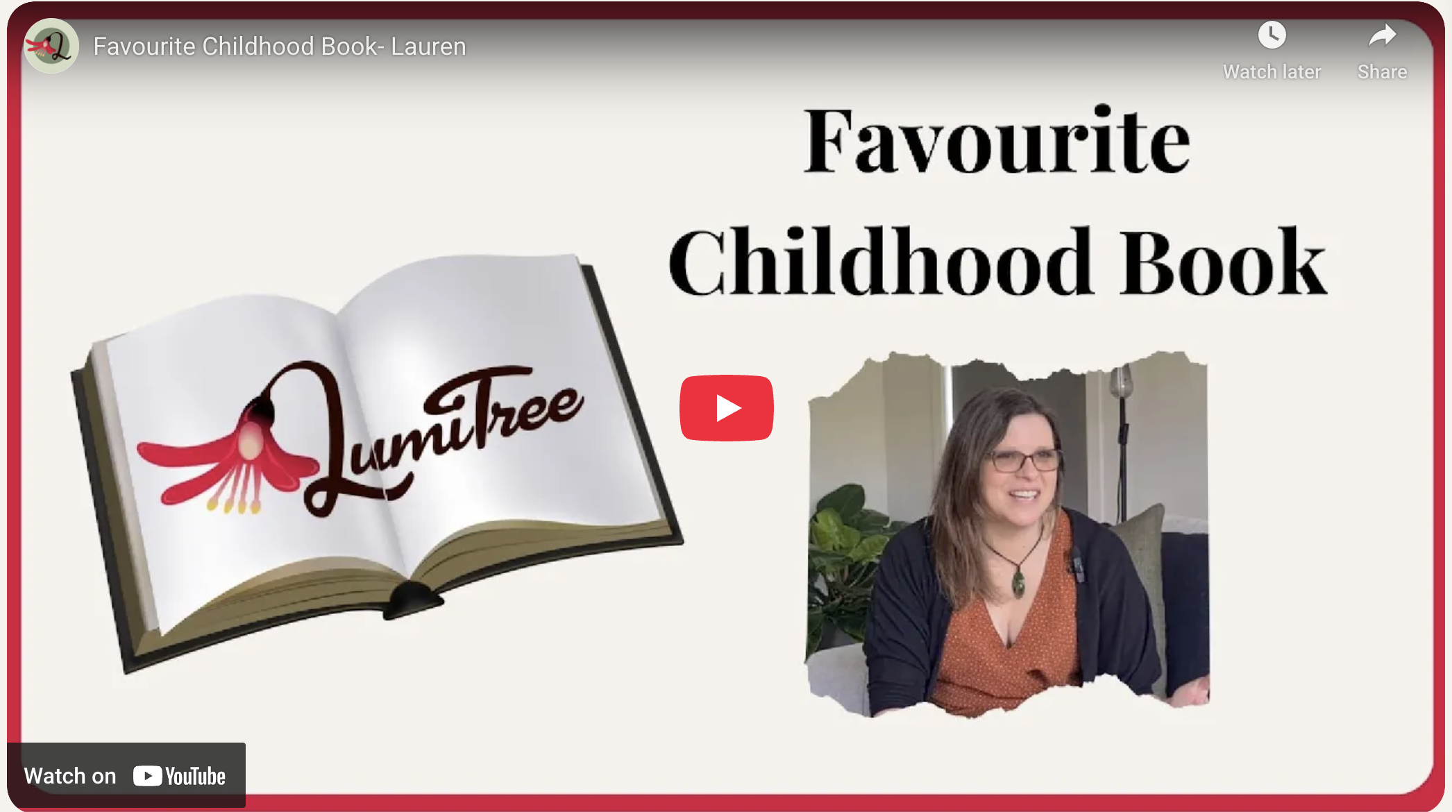 Favourite Book - Lauren Stafford