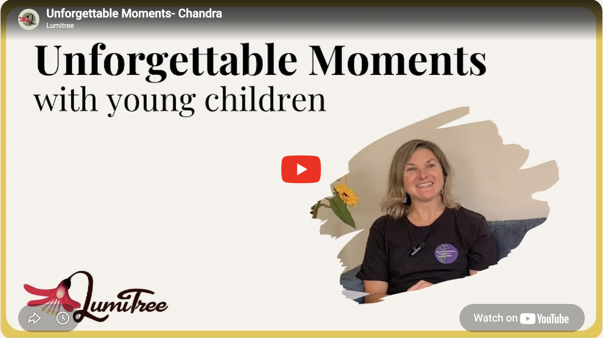 Unforgettable Moments- Chandra