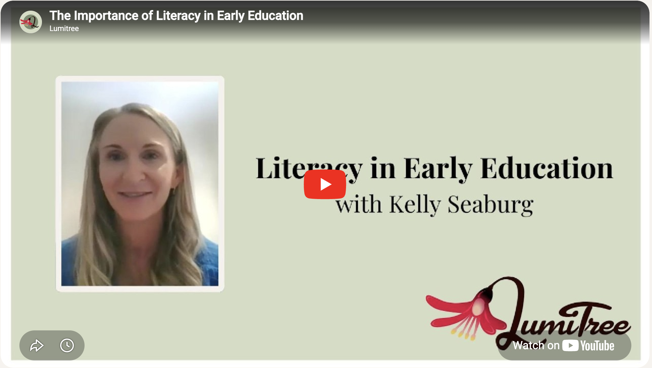 Literacy in Early Education