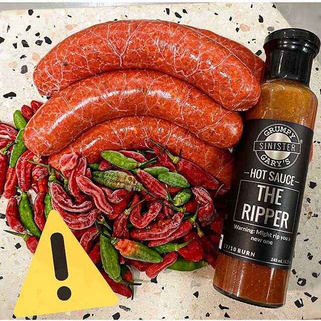 It&rsquo;s Back 😈😈 𝐃𝐎......𝐘𝐎𝐔......𝐃𝐀𝐑𝐄??♨️♨️ Ring Sting Level 17/10 is back!!!! Limited stock 😈😈
⚠️⚠️These Texan Chilli Sausages come with a WARNING!! In store today!! ⚠️⚠️ #yeppoonbutcher #yeppoon #ringsting #chillisausage #texansausa