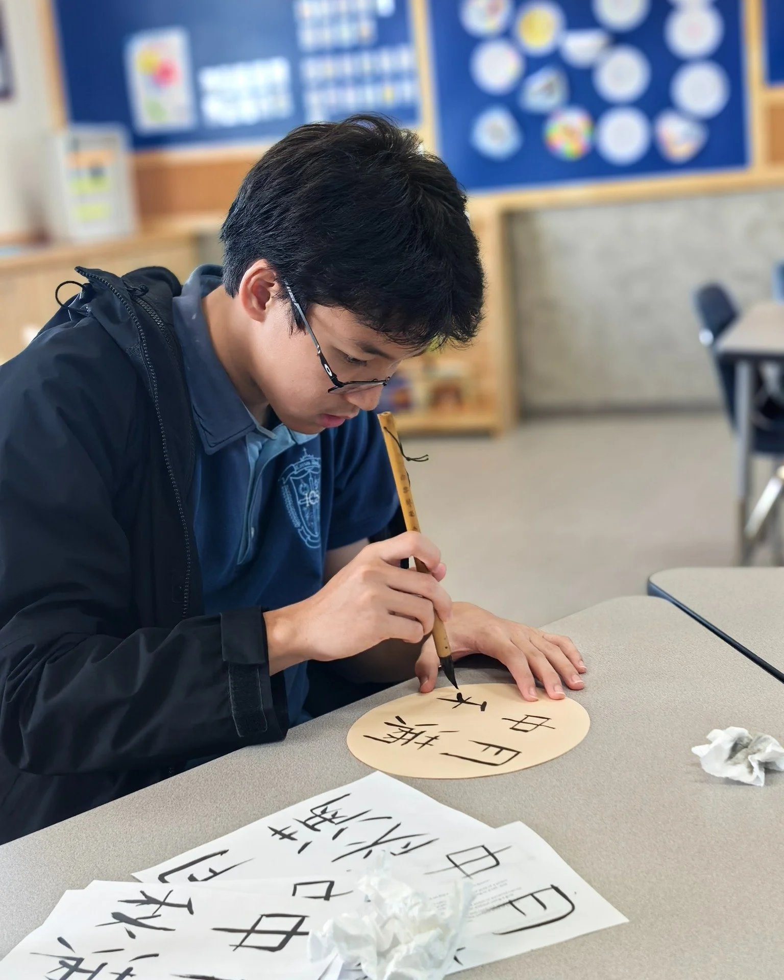 This Mid-Autumn Festival, our secondary students didn't just hear the stories&mdash;they lived them: Immersed in tradition, they mastered the art of mooncake making and the elegance of calligraphy in a hands-on celebration of culture and community. ?