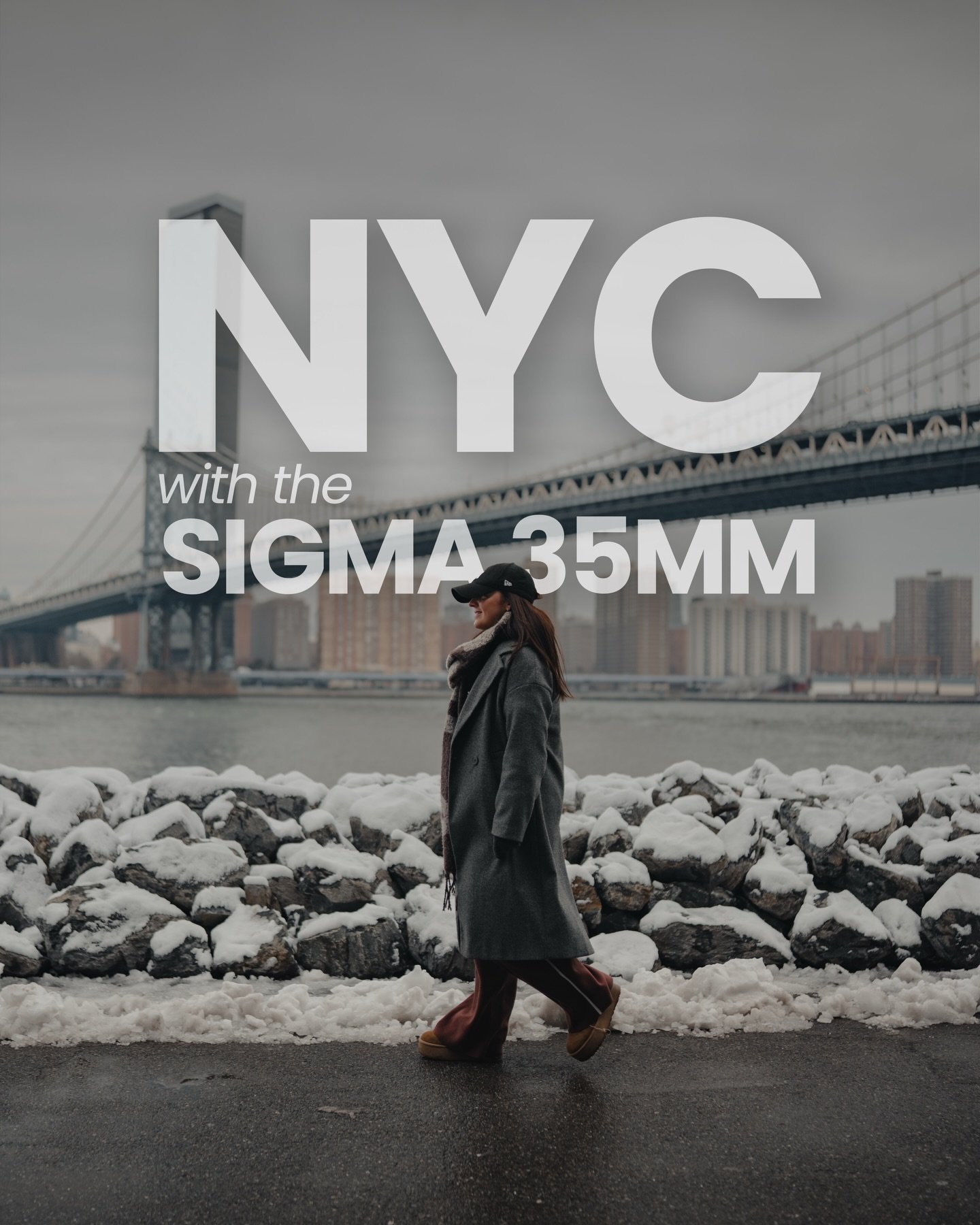 NYC. One camera. One lens. One rule.

Back in December we headed over to New York. Got sun and snow over Christmas which was just unreal.

I always get decision paralysis about what lens to take out with me so I set myself a challenge. Head into the 