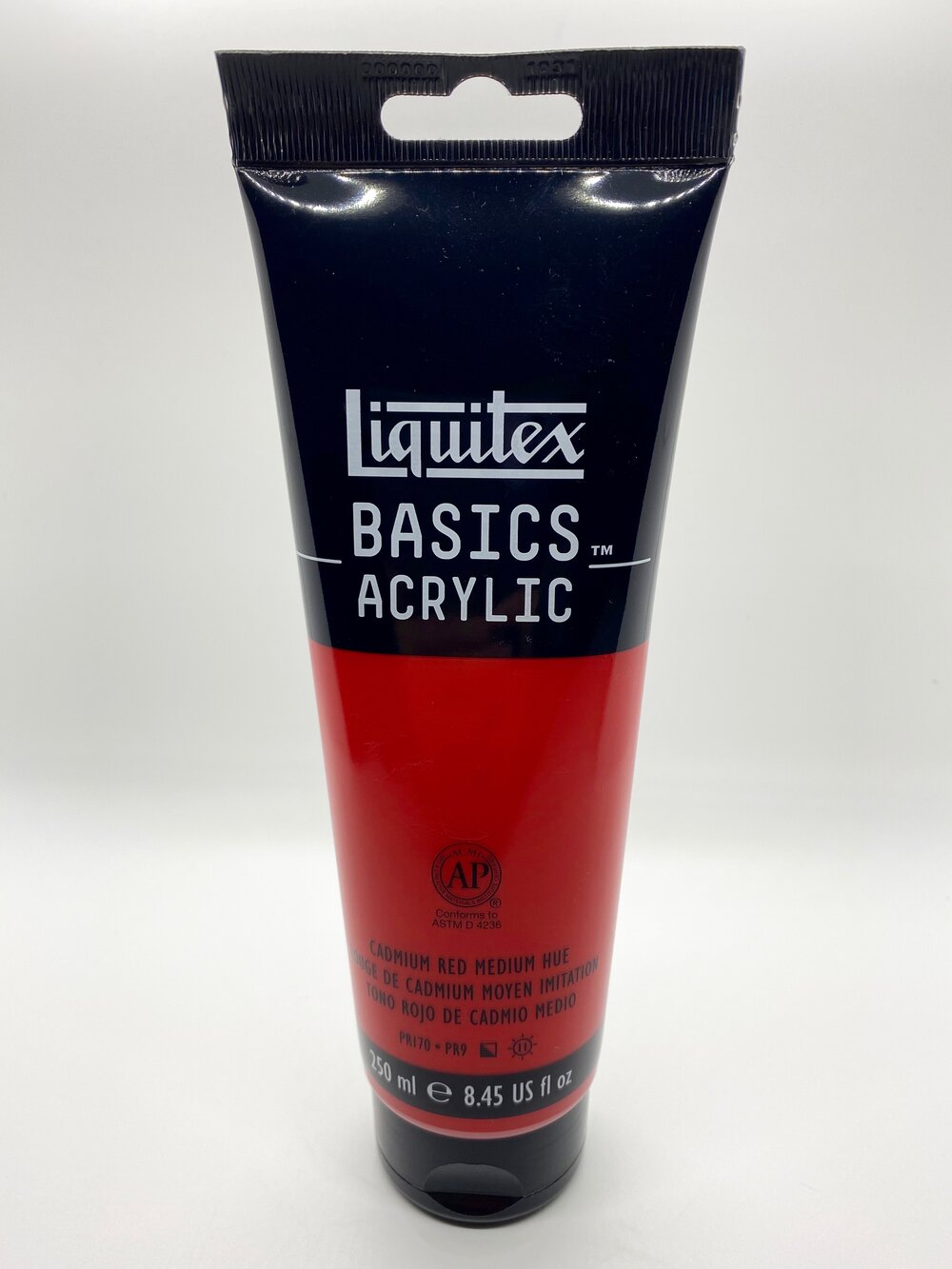 Liquitex BASICS Acrylic Paint, 118ml (4-oz) Tube, Primary Red