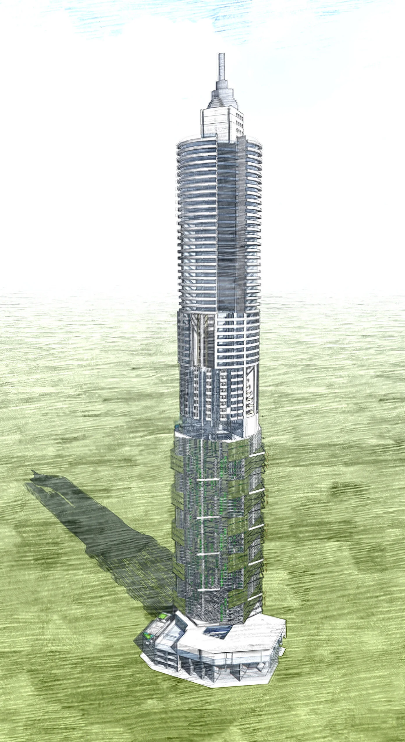 Mixed-use Skyscraper