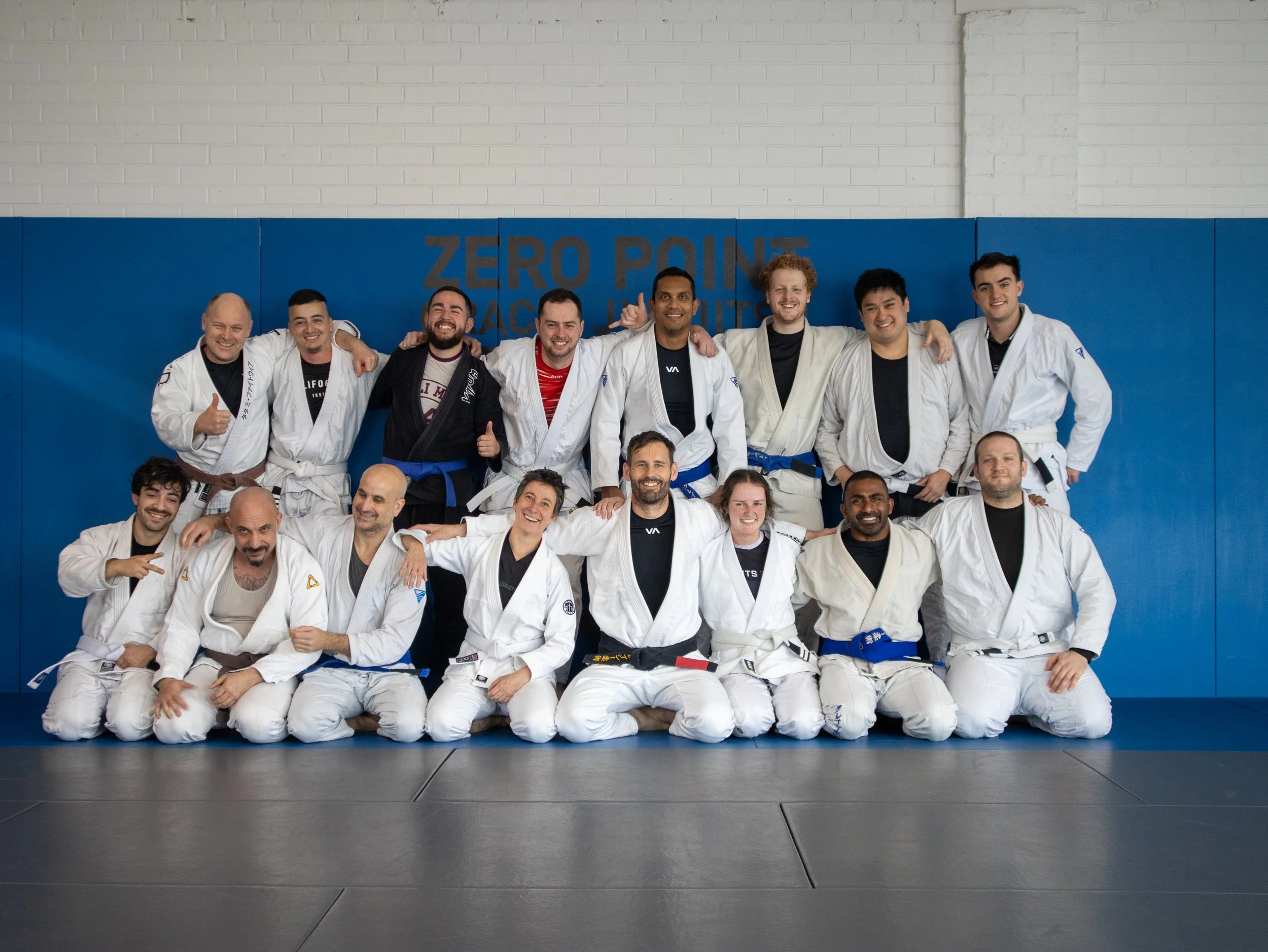 Zero Point Gracie Jiu-Jitsu team
