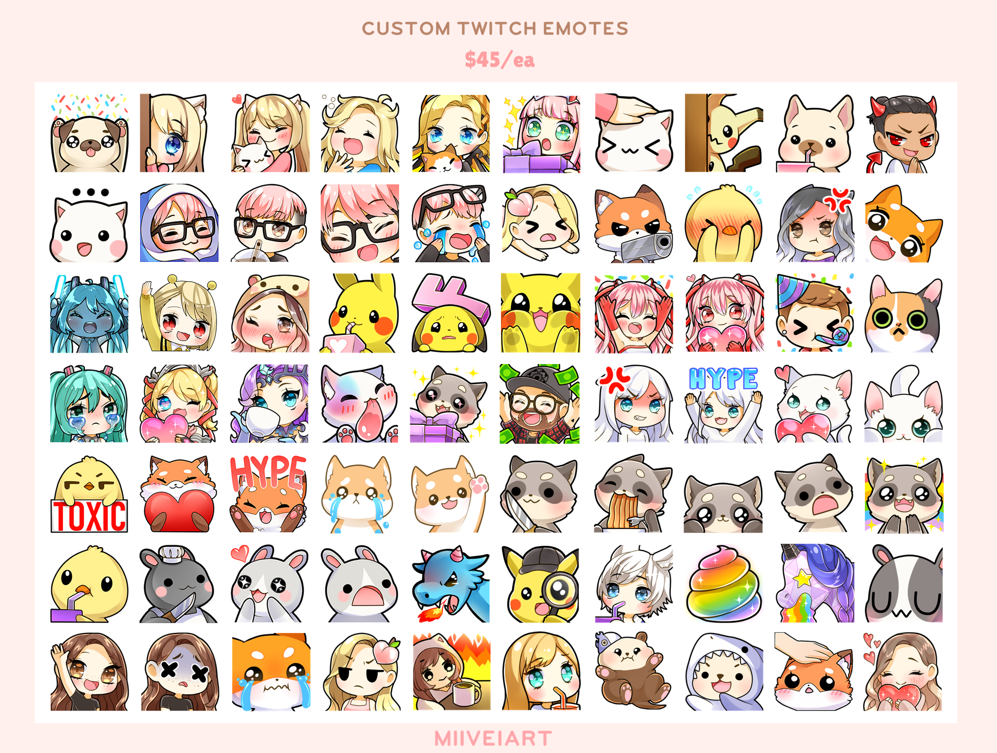 Twitch Emote Comissions