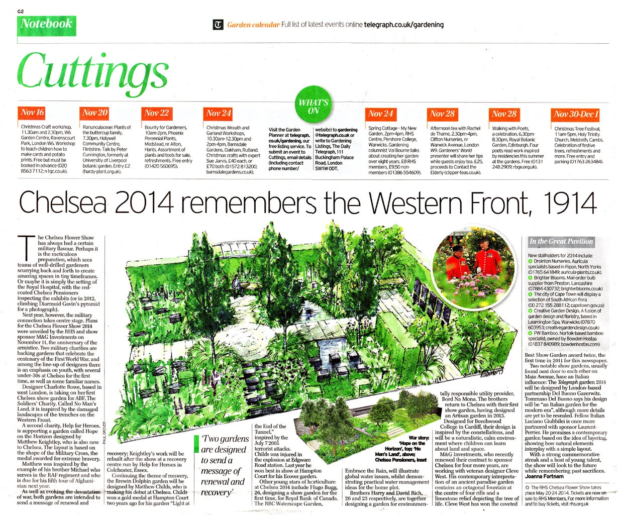 Daily telegraph, page G2 16 November 2013 .jpg