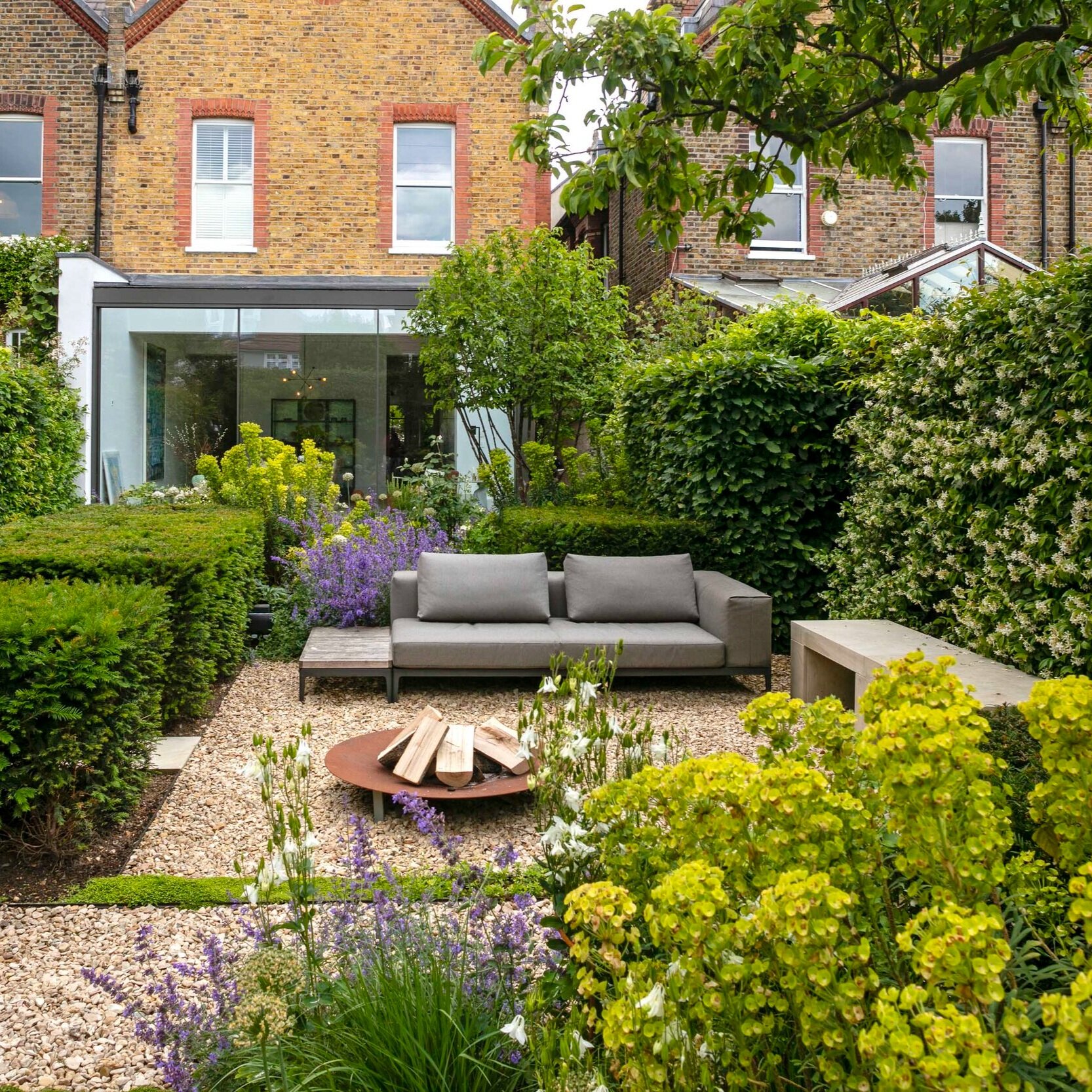 Renovate the landscape to match the weather in London