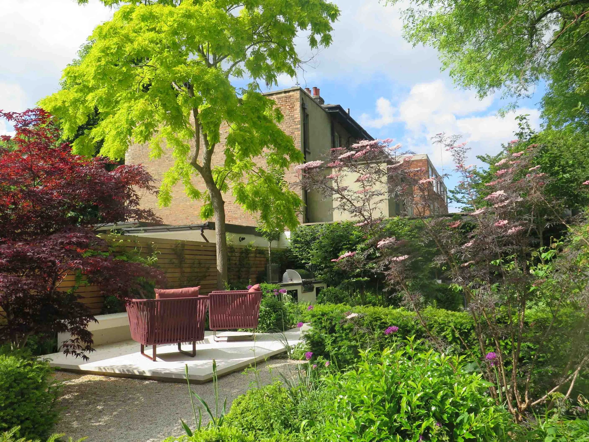 Hackney town garden designed by Kawauchi Rowe — East London contemporary garden