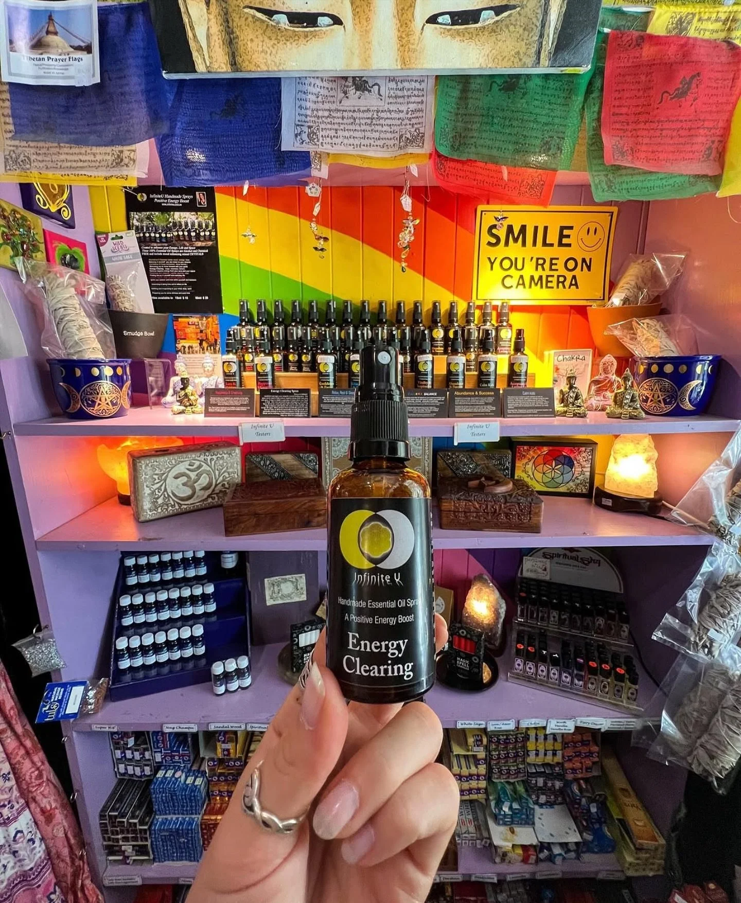 HUGE RESTOCK! Infinite U is back 💕✨ I know so many of you have been waiting for the restock, here it is. Get in quick! @infiniteucreations ❤️
•
•
•
•
•
#healing #energysprays #positvevibes #positivemindset #healingenergy #a