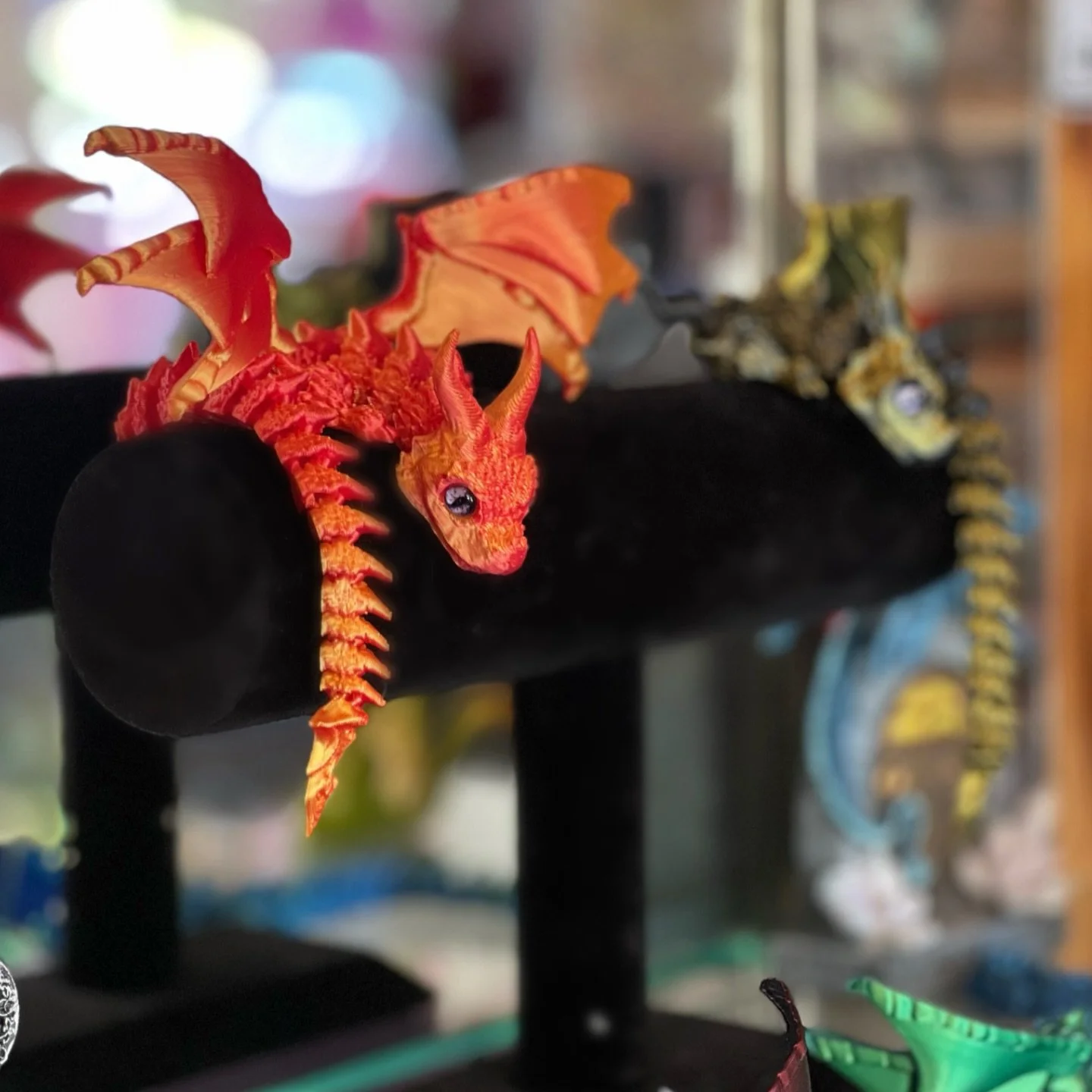 New!!! The coolest 3D Printed Dragons have arrived ✨🐲
•
•
•
•
•
#dragon #dragons #3ddragon #3dprinted #magical #fire #firebreathingdragon #magichappens #dragonstreasure #howtottainyourdragon #dragonwings #giftideas #giftshop