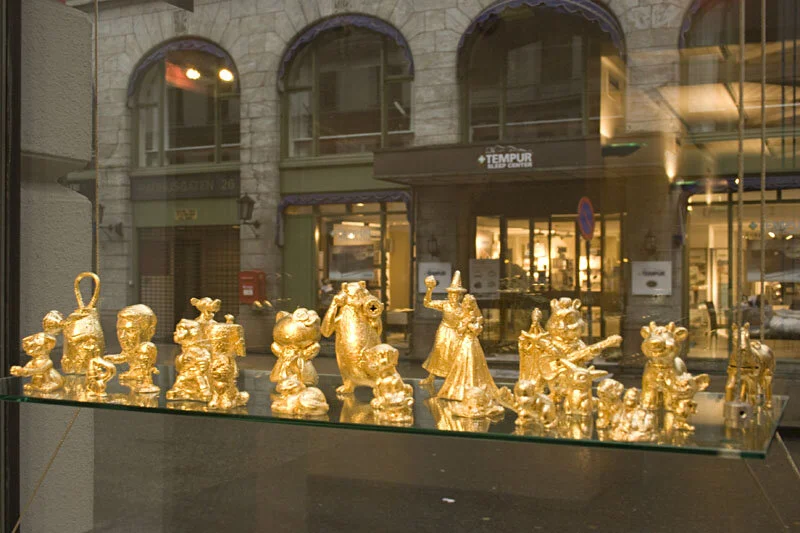 "Oslo Gold Exchange" av Foreign Investment, utstilling og kunsttombola på Galleri Format. Foto: Anita Hillestad
