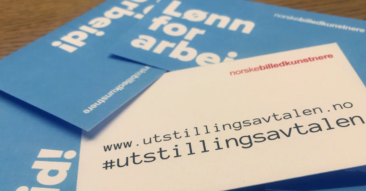 Utstillingsavtalen - en kampanje for Norske Billedkunstnere