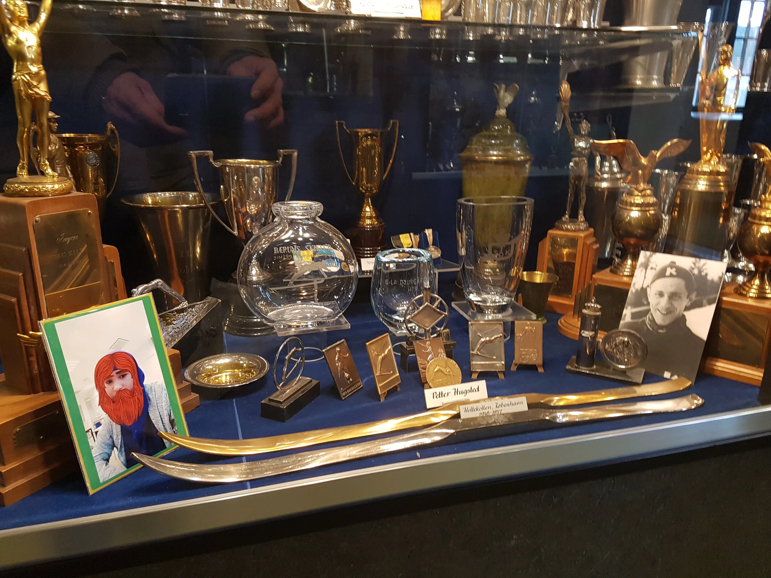 Utstillingen var også gjemt som små overraskelser inni Bergverksmuseets permanente utstilling. Foto: Eivind Lentz