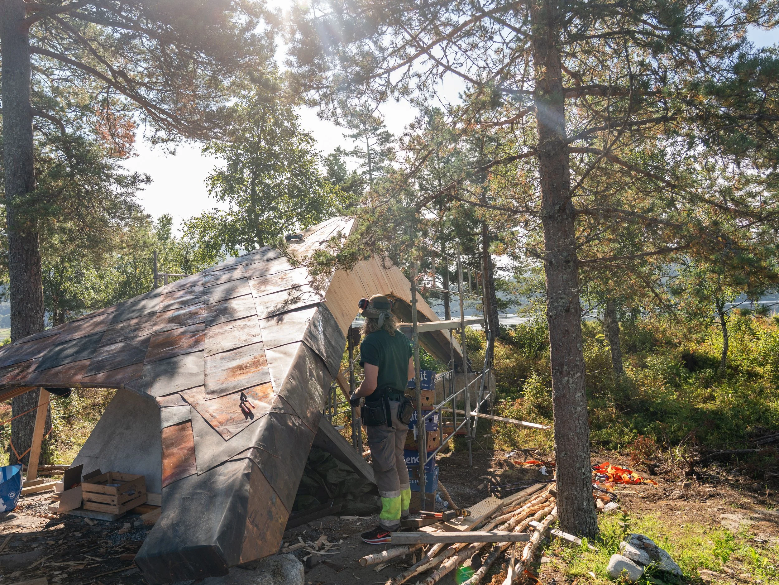 Joar Nangos kunstprosjekt under utvikling