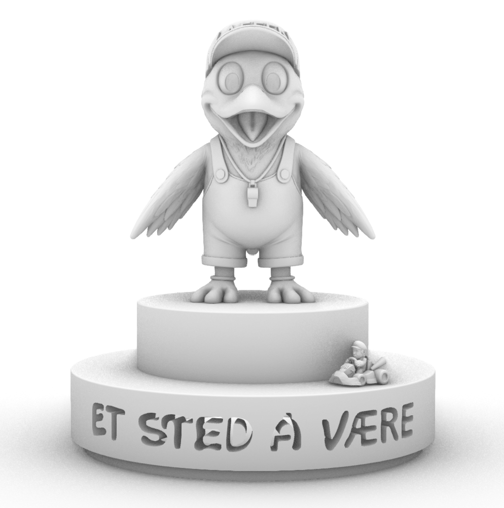 Skisse av Bjørn-Kowalski Hansen