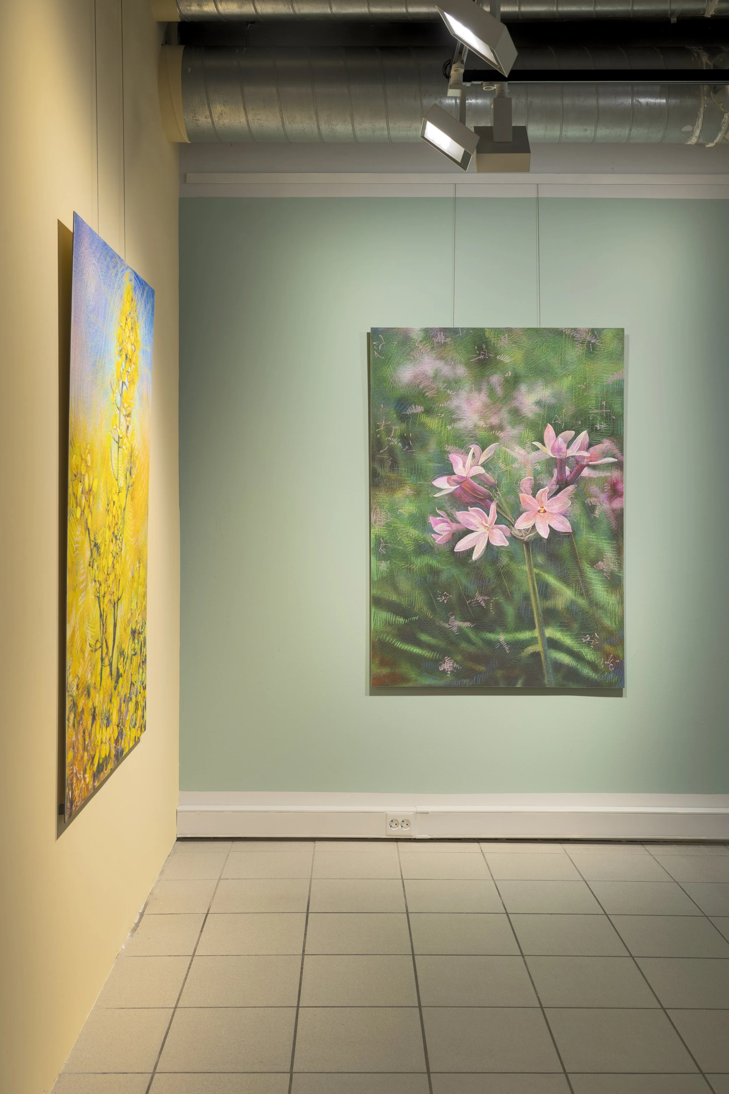 «Duftende bedrag» av Shwan Dler Qaradaki på GalleryLab. Foto: Jon Gorospe