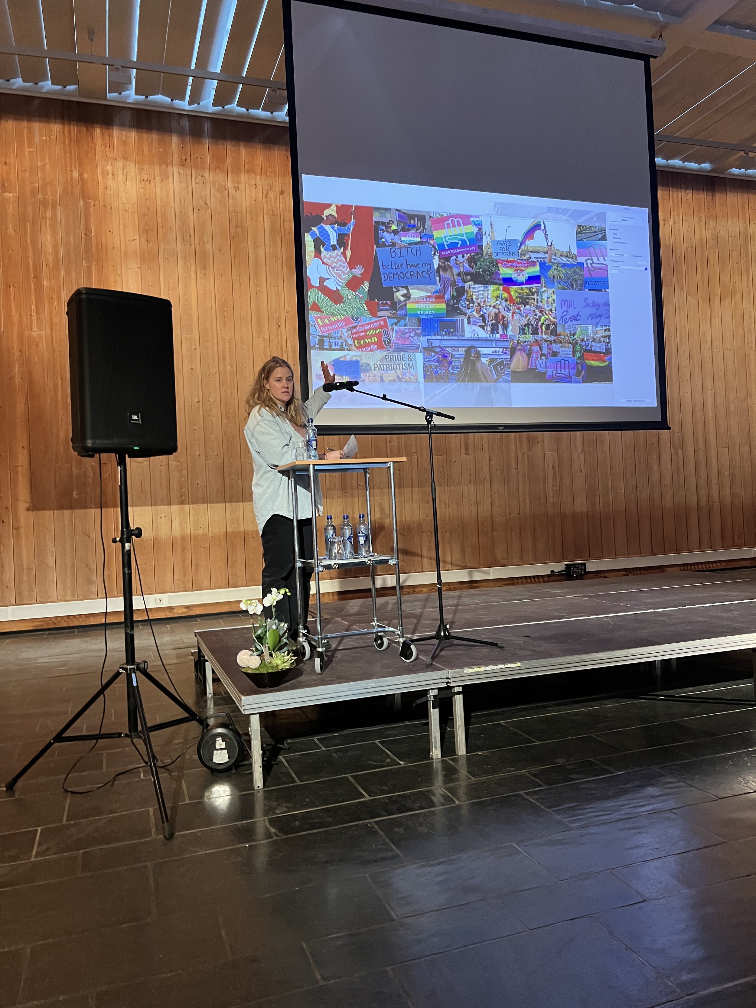 Ida Fagervold, stipendiat ved Universitetet i Oslo, forteller om kunstens rolle etter kuppet i Myanmar