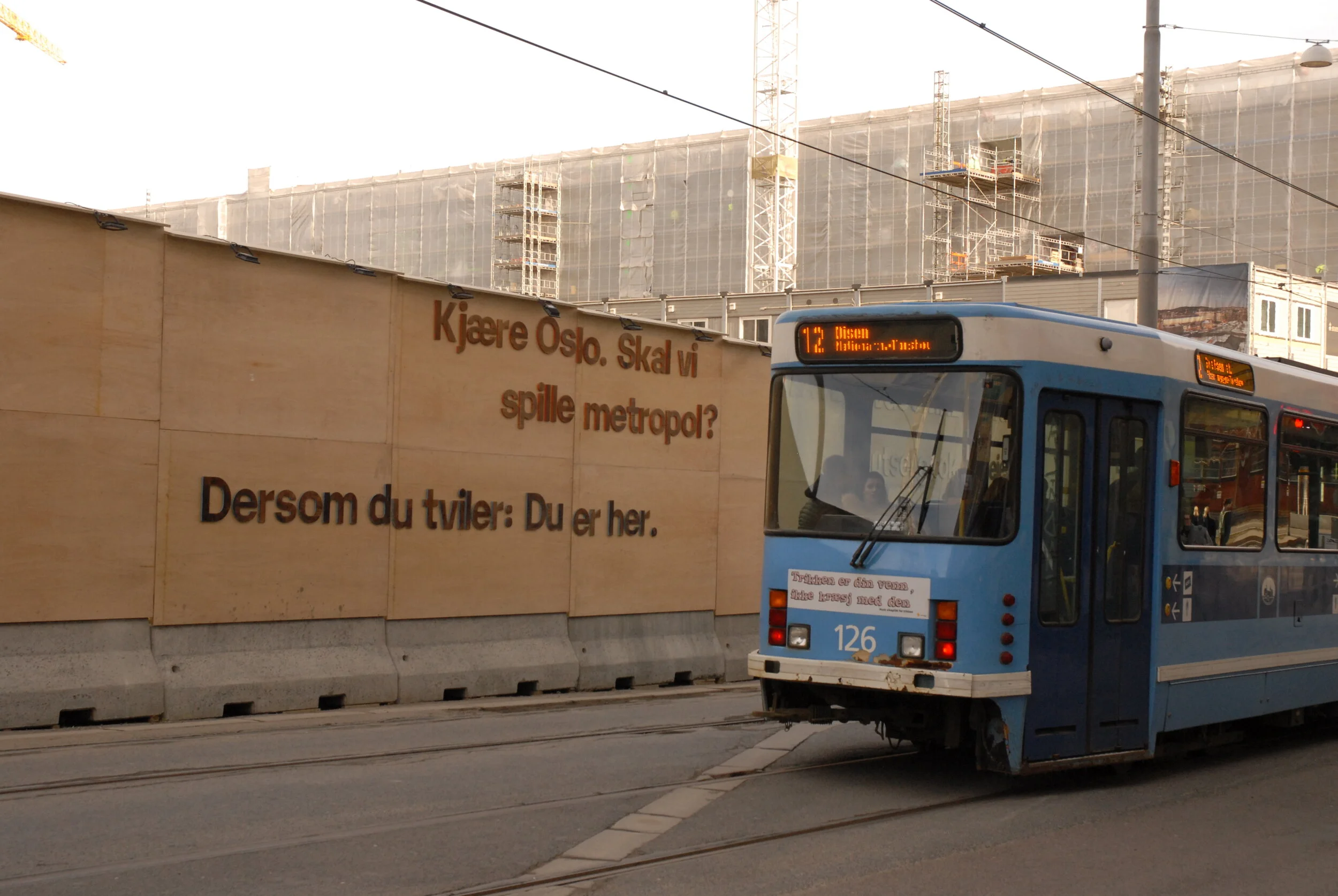 VIA - kunst på byggegjerder