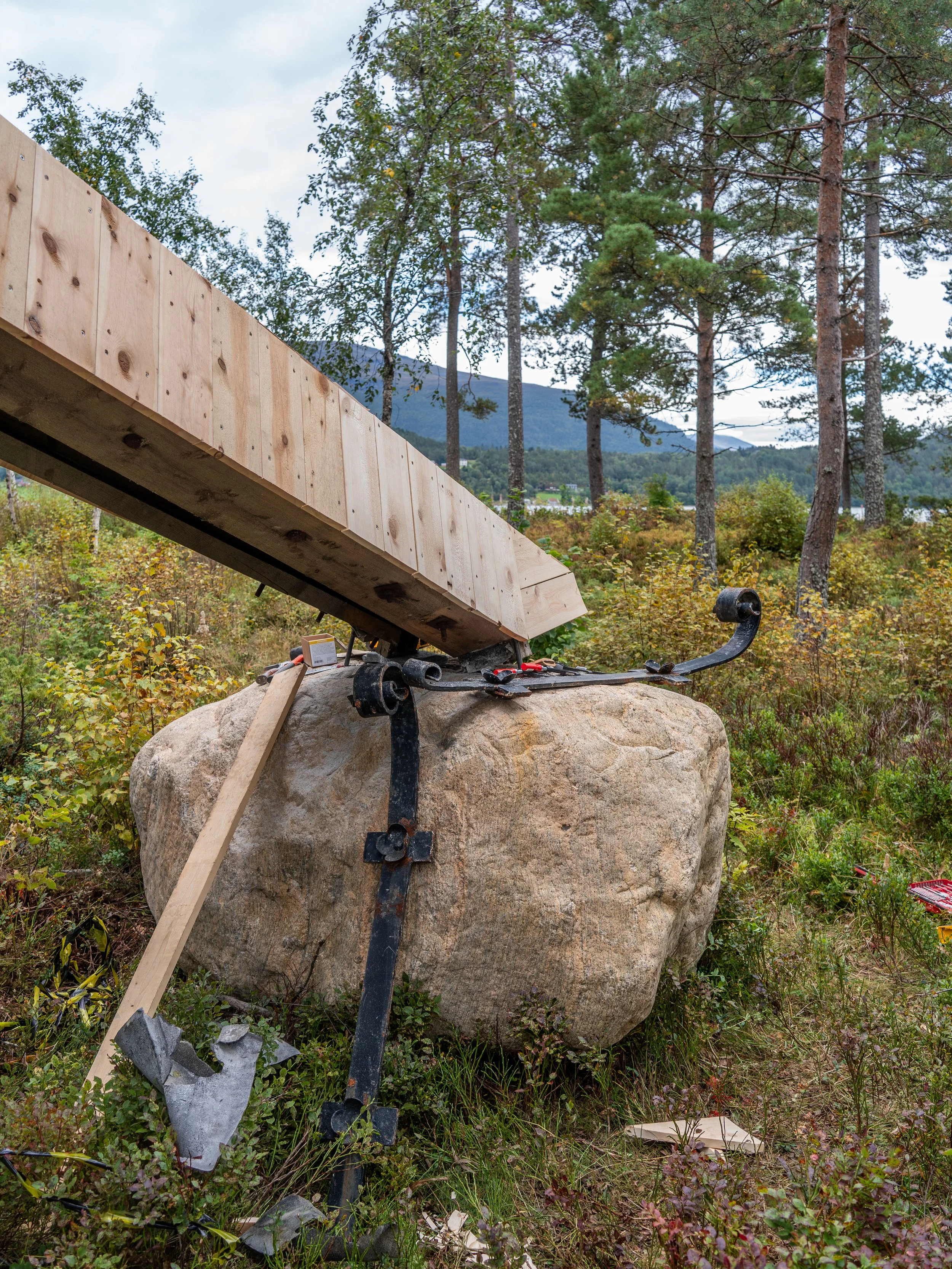Joar Nangos kunstprosjekt under utvikling