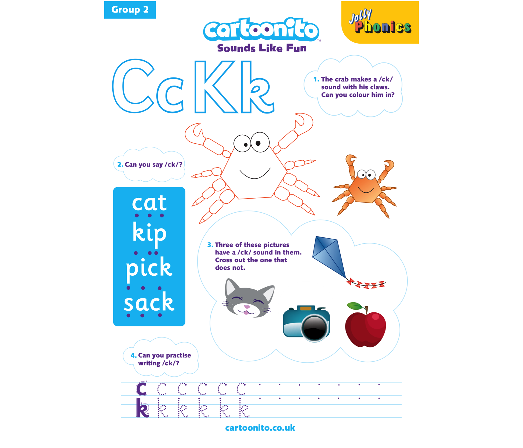 Cartoonito Activity Sheets Jolly Learning Printable J - vrogue.co