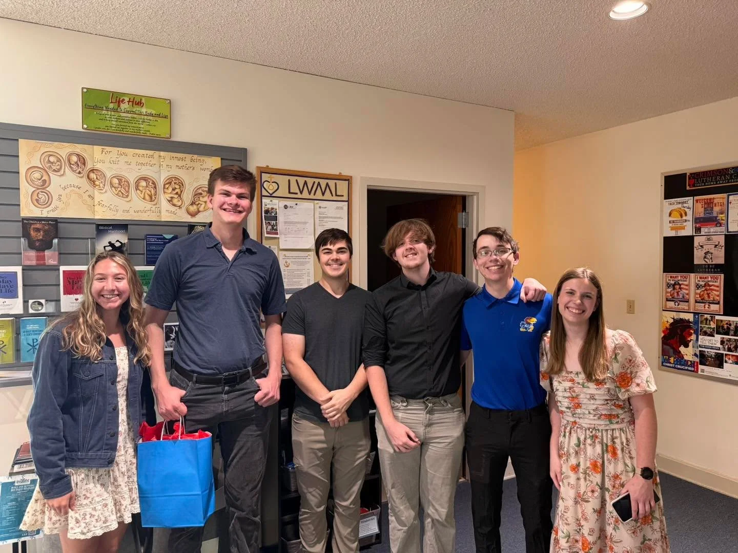 A final Sunday with each other before finals and parting ways for the summer. May the Lord bless you all in your exams and as you travel over the next week and months. We look forward to seeing you again in August!