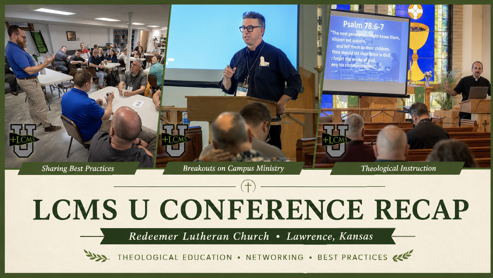 LCMS U Campus Ministry Leaders Gather at Redeemer Church in Lawrence, KS