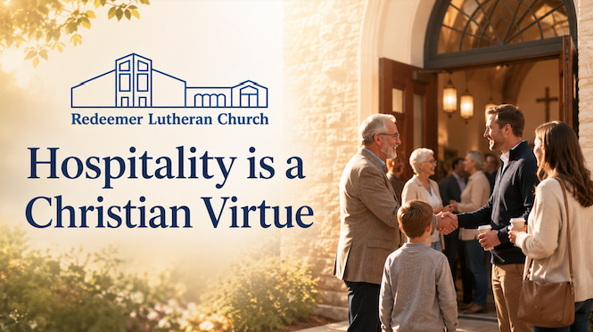 Hospitality is a Christian Virtue
