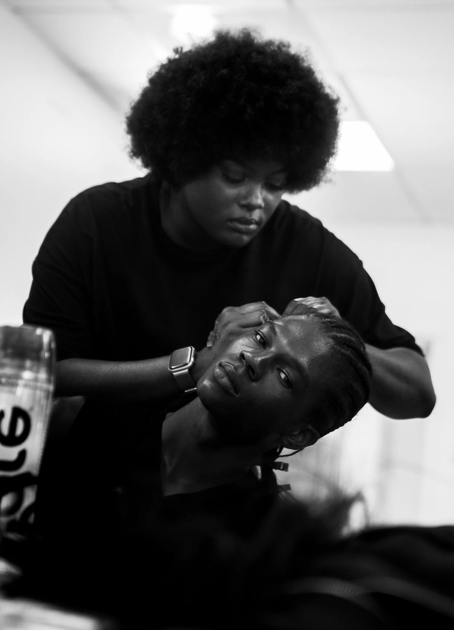 Behind the scenes