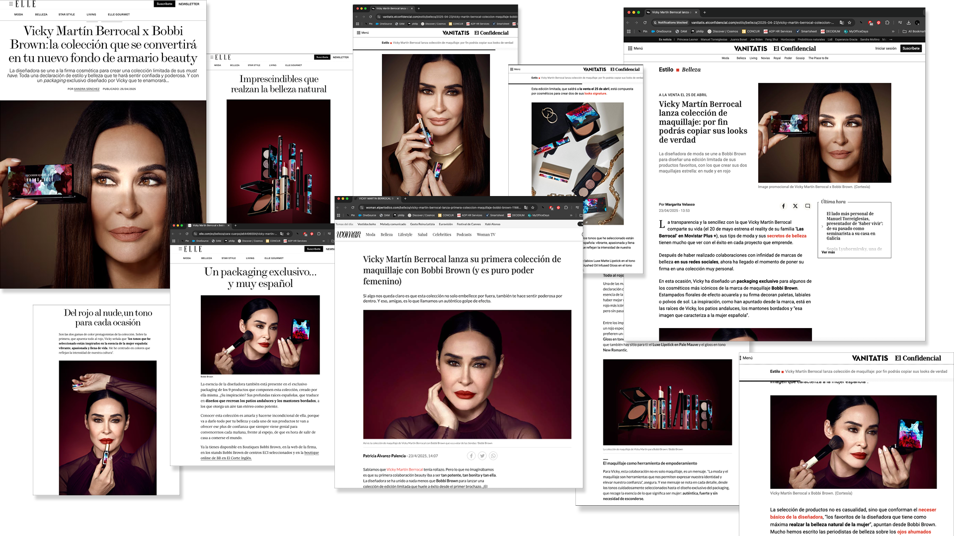 Bobbi Brown, Vicky Martin Berrocal